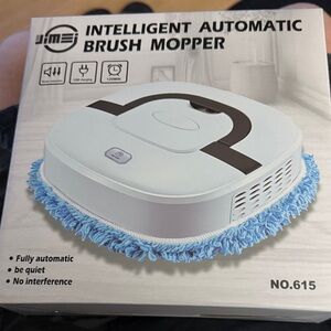 Intelligent Automatic Brush Mopper - White and Blue